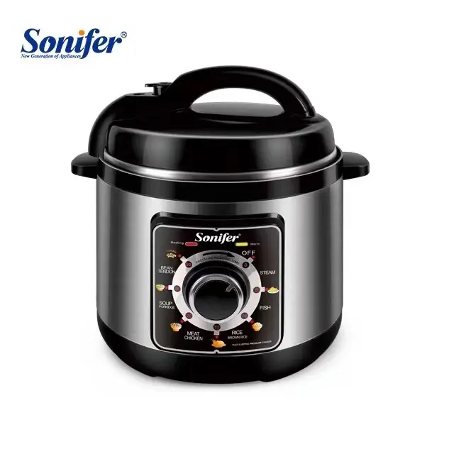 Sonifer SF-4009 wholesale household 220V large capacity 6l multifunction high power stainless steel electric pressure cookers