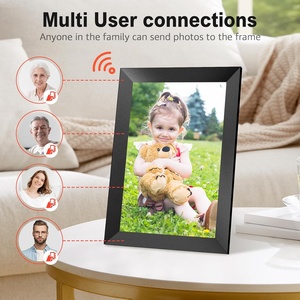 กรอบรูปดิจิตอล 10 นิ้ว พร้อม WiFi, กรอบรูปดิจิตอลไร้สายพร้อมหน้าจอสัมผัส HD IPS ความจุ 32G, แชร์รูปภาพและวิดีโอผ่านแอป - Product Image 4