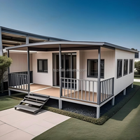 Maison mobile préfabriquée de haute qualité de 40 pieds ou 20 pieds, 3 ou 4 chambres, maison préfabriquée de luxe pliable et extensible en conteneur à vendre