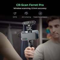 3D-сканер Creality CR-Scan Ferret Pro: точность 0,1 мм, полноцветное сканирование, портативный и простой в использовании