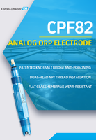 Électrode combinée authentique Endress+Hauser CPF82-PA11A2 avec boîtier PVDF pour traitement industriel des liquides d'eau, 1,5 pH