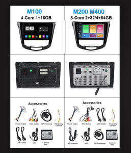 Mekede M Android IPS 4Core Vidéo De Voiture Pour <span class=keywords><strong>Nissan</strong></span> X-Trail X Trail 3 T32 <span class=keywords><strong>Qashqai</strong></span> 1 <span class=keywords><strong>J10</strong></span> 2013-2017 GPS Audio Radio Stéréo - Product Image 6