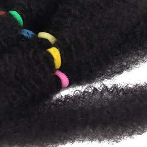 Extensions de cheveux synthétiques pré-étirées Afro Kinky de 10 pouces pour tresses au <span class=keywords><strong>crochet</strong></span> pour femmes - Vente en gros - Product Image 5
