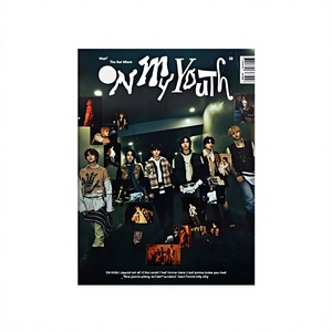 อัลบั้มสตูดิโอชุดที่ 2 ของ WayV [On My Youth] (เวอร์ชั่นโฟโต้บุ๊ค) ซีดีแฟนคลับ KPOP อย่างเป็นทางการของจีนและเกาหลี NCT SM โฟโต้การ์ด ทุกวัย ภาษาจีน/เกาหลี - Product Image 1