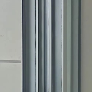 Puertas Corredizas Comerciales de Doble Acristalamiento Estándar Deioux, Ventanas de Aluminio para Balcón y Patio, Kit de Sistema de Vidrio - Product Image 3