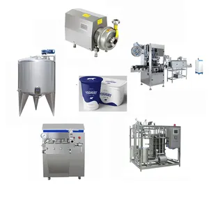 Small factory pasteurized yogurt/cheese production line