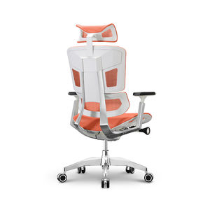 Asiento de malla de nailon <span class=keywords><strong>Wintex</strong></span> ejecutivo de aluminio fuerte, silla de oficina ergonómica Ceo Boss grande y alta, resistente con soporte Lumbar - Product Image 3