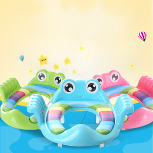 Baby <b>Potty</b> Seat With Handrails Large Size For 1-2 Years Kids Toilet <b>Training</b> PP Material Pink Green Blue Colors - Product Image 1