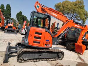 Mini-excavatrice d'occasion Hitachi Zaxis 55 de 5,5 tonnes avec chenilles en caoutchouc Hitachi Zx55/zx55u/zx55us/zx55usr à vendre – Haute qualité - Product Image 5