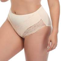 Culottes Quotidiennes Personnalisées pour Femmes Mûres, Sexy, Taille Moyenne, Grande Taille, en Nylon Tricoté Uni