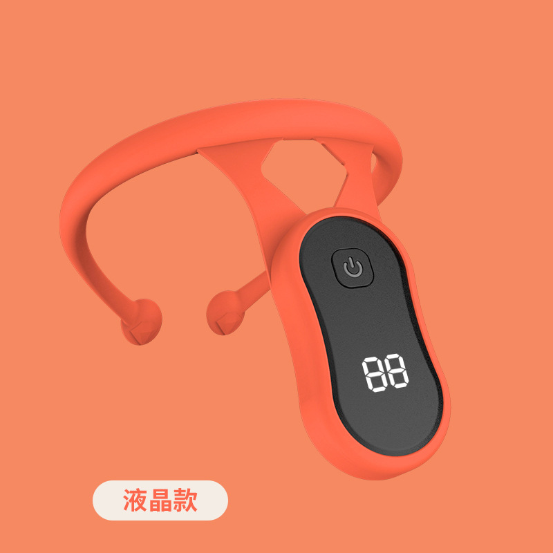 Smart posture corrector with lcd counter-red