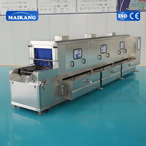 Machine <span class=keywords><strong>de</strong></span> lavage industrielle automatique haute pression pour caisses, en acier inoxydable SUS304 <span class=keywords><strong>de</strong></span> qualité alimentaire, équipement <span class=keywords><strong>de</strong></span> nettoyage pour paniers et plateaux en plastique - Product Image 2