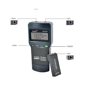 NOYAFA Cat.5E NF-8108A/6E สายเคเบิลเครือข่าย UTP STP เครื่องทดสอบการเดินสายไฟ5E ข้อผิดพลาดในการทดสอบสาย6E - Product Image 1