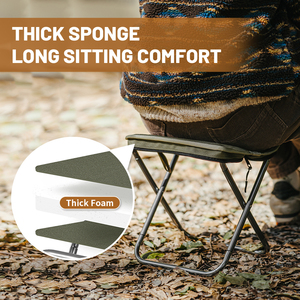 Chaise de <span class=keywords><strong>camping</strong></span> pliable facile à personnaliser, ultralégère, chaise pliante portable d'extérieur, mini tabouret pliable pour la pêche en poche, la randonnée - Product Image 4