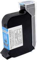Cartouche d'encre noire rechargeable à séchage rapide js12 JS10 pour cartouches d'encre de remplacement encres d'impression à jet d'encre cartouche de solvant