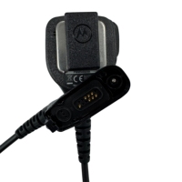 Microphone portable MOTOROLA PMMN4024 avec interface 3,5 mm, haut-parleur distant pour radios bidirectionnelles DP4801E, DP4401E, XPR7350E, DGP8050E, P8668I