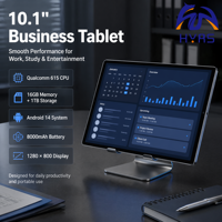 Süper Ucuz 10.1 inç 16GB+1TB Yüksek Performanslı Fabrika Özelleştirilmiş Akıllı İş Ofis Oyun Tableti