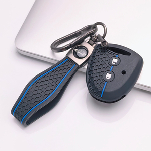 Funda para Llave de Toyota Hilux <span class=keywords><strong>Vigo</strong></span> Yaris Corolla Rav4 Vitz Echo Old 2 con Llavero, Antirrayaduras, Antigolpes, Agarre Suave, Cubierta Antipolvo - Product Image 4