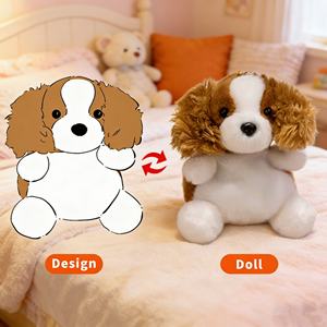 Jouet en peluche personnalisé pour chien, très populaire, de haute qualité, doux, pour cadeau d'anniversaire ou décoration intérieure - Product Image 1