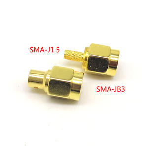 Conector chapado en oro SMA-JB3 para cable semirrígido RG402/RG141 |   Conector MIL-C-39012 SMA-JB3 Dorado RG402/RG141 MIL - Product Image 6