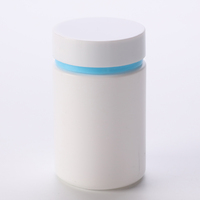 Flacon en plastique transparent vide pour capsules de suppléments et vitamines, 135 ml, 150 ml, 175 ml, personnalisable et économique