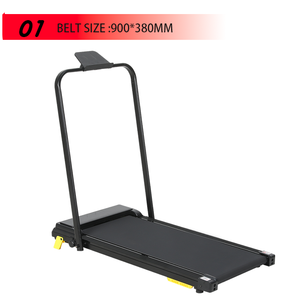 Elektrische opvouwbare loopband met handgreep, homegym loopmachine met LED-display - Product Image 3