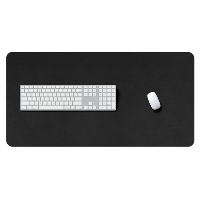 2024 2024 Customized Computer Pad Non-Slip Rubber Stitched Edges Desk Pad Waterproof Gaming Mouse Pad for Home Office