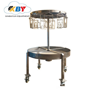 Cône de saignement pour volailles, cône mobile et rotatif pour l'abattage des poulets, pour la filtration du sang - Product Image 3