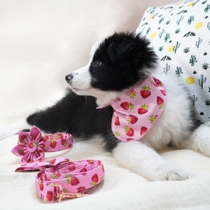 Dây Đai Thú Cưng Dâu Tây Điều Chỉnh Được Vòng Cổ Thắt Nơ Cho Chó Quà Tặng Sinh Nhật Đám Cưới - Product Image 2