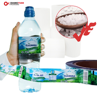 Etiquetas Autoadhesivas de Papel Brillante en Rollo Personalizadas con Impresión de Logotipo para Botellas de Jugo Frío