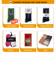 Chaussettes en coton pour homme sur mesure, antibactériennes, écologiques, pour diabétiques, décontractées, avec logo sur le bas, jetables, pour l'automne