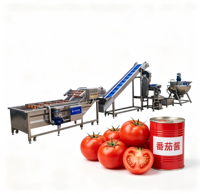 Industriële automatische fruitjam productielijn kook-, meng-, vul- en verzegelmachine roestvrij staal food grade