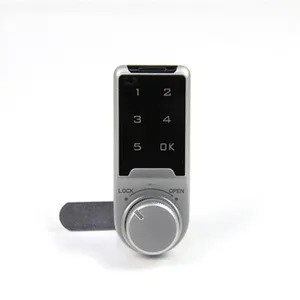 Tastiera di sicurezza elettronica senza chiave con numero di combinazione digitale con camma per palestra blocco per armadietto di mobili pubblici