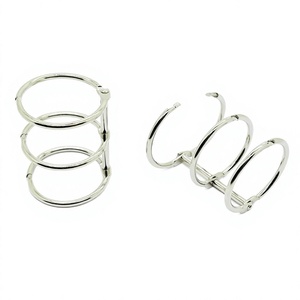 Yiwang คลิปหนีบกระดาษ3ห่วงสำหรับตกแต่งขนาดเล็กสำหรับเป็นของขวัญ - Product Image 2