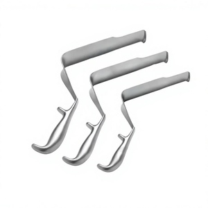Hochwertiges ST Mark Beckenretraktor-Set 3-teilig aus Deutschem Edelstahl für Tiefenorthopädische Eingriffe, Wiederverwendbar, Autoklavierbar, CE-zertifiziert - Product Image 1