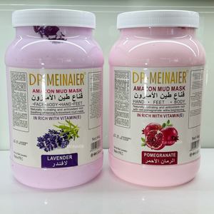 Mascarilla de barro de arcilla facial y corporal personalizada, blanqueamiento AHA orgánico Natural, cuidado de la piel antienvejecimiento, mascarilla purificante de vitamina C y rosas, 4KG - Product Image 3