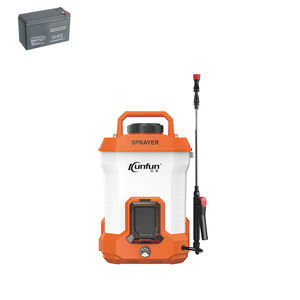 بخاخ ظهر يعمل بالبطارية سعة 12 لتر مع فوهة قابلة للتعديل وشعار مخصص للحدائق - Product Image 2