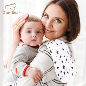 100% di cotone biologico Baby Burp panno Eco-Friendly Burp panni per il bambino sostenibile Burp del bambino - Product Image 1