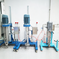 Mélangeur émulsifiant pneumatique anti-corrosion pour pâtes aqueuses, machine de traitement cosmétique