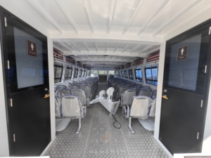 Bateau touristique en aluminium de 55 pieds (16,6 m) pour 74 passagers, taxi fluvial, ferry, bateau-<span class=keywords><strong>bus</strong></span>, catamaran rapide, bateau à passagers à vendre - Product Image 6
