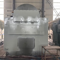 Boiler Uap Batubara Biomassa Horizontal 8 Ton Hemat Biaya Operasional dan Perawatan Rendah untuk Tekstil & Pewarnaan