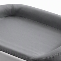 Lit pour animaux de compagnie intelligent et silencieux, canapé chauffant et rafraîchissant automatique, confortable, en cuir, pour chien et chat, lit pour animaux de compagnie à température contrôlée intelligente