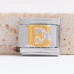 Abalorios de 9 mm con Letras de la A a la Z, 26 Letras, Eslabones Italianos para Pulsera, Pulsera de Acero Inoxidable con Letras Italianas - Product Image 6