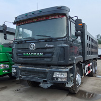 Camion benne Shacman 6x4, charge lourde 30 tonnes, avec châssis robuste, 380-430 CV, à vendre