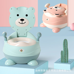 Baby <b>Potty</b> Seat Cover Disposable Plastic Bag Cartoon Design For Children <b>Training</b> Blue Color PP Material - Product Image 4