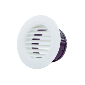 Amortiguadores de difusor de plástico de techo redondo ABS de PVC Premium para aire acondicionado HVAC para ventilación de Hospital difusor de chorro descendente - Product Image 3