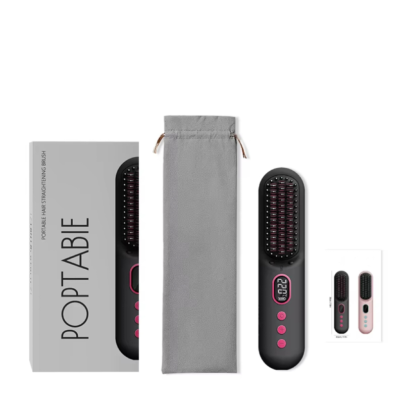 Electric LED Hair Straightener Ceramic Plate