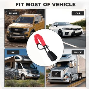 <span class=keywords><strong>Antivol</strong></span> universel pour <span class=keywords><strong>volant</strong></span> <span class=keywords><strong>de</strong></span> voiture avec câble en acier et verrou <span class=keywords><strong>de</strong></span> ceinture <span class=keywords><strong>de</strong></span> sécurité, 3 clés, ajustement standard - Product Image 6