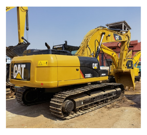 Excavadora hidráulica de orugas Caterpillar 330D 330D2 330D2L usada a la venta en perfectas condiciones de trabajo, motor central, engranaje de caja de cambios - Product Image 1