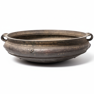 Bol décoratif Urli en métal pour fleurs flottantes pièce maîtresse décoration maison décoration fête traditionnelle indienne - Product Image 1